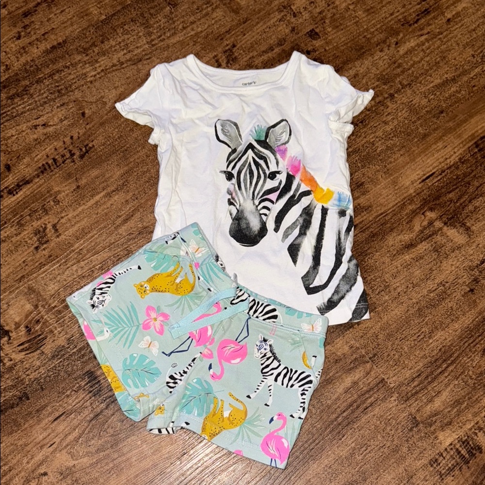 Kids Zebra 🦓 Set - White and Multicolor